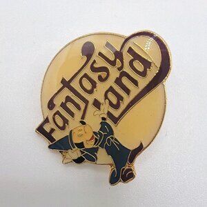 Disneyland Disneyworld Fantasy Land Metal Bar Pin Back Mickey‎ Disney Pin